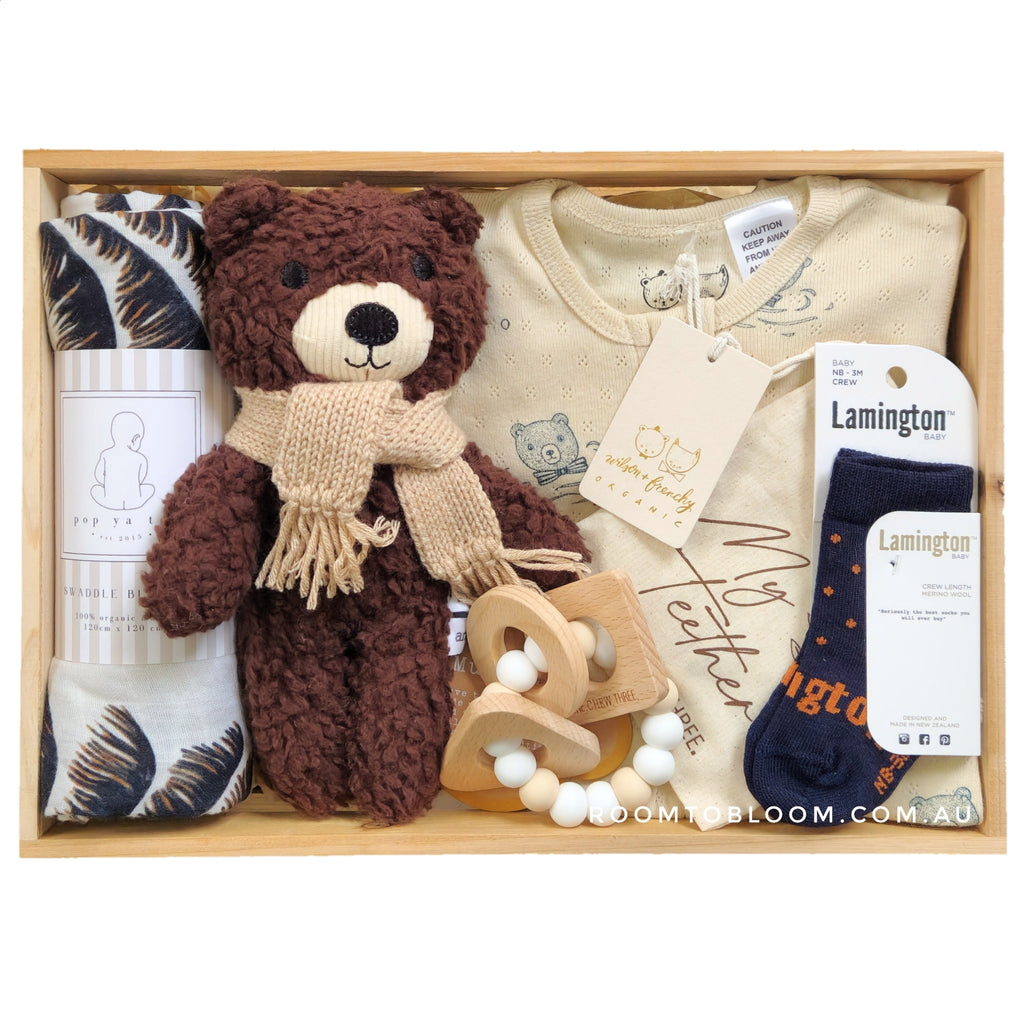 ROOM TO BLOOM Beary Cute Baby Gift Hamper