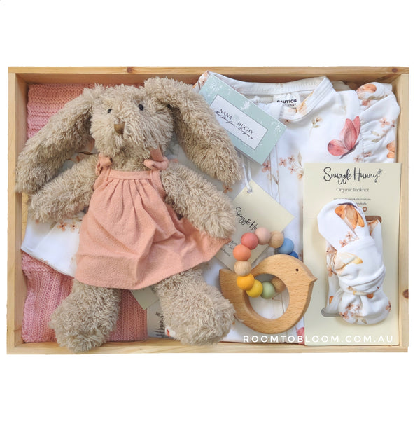 ROOM TO BLOOM Butterfly Kisses Baby Gift Hamper