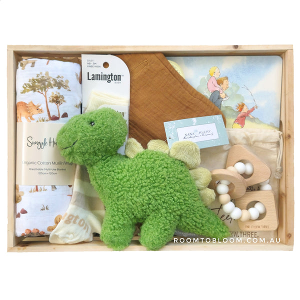 ROOM TO BLOOM Dino Adventure Baby Gift Hamper