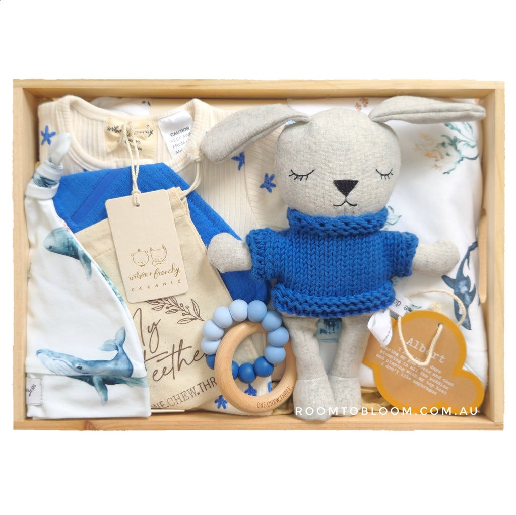 ROOM TO BLOOM Ocean Wonders Baby Gift Hamper