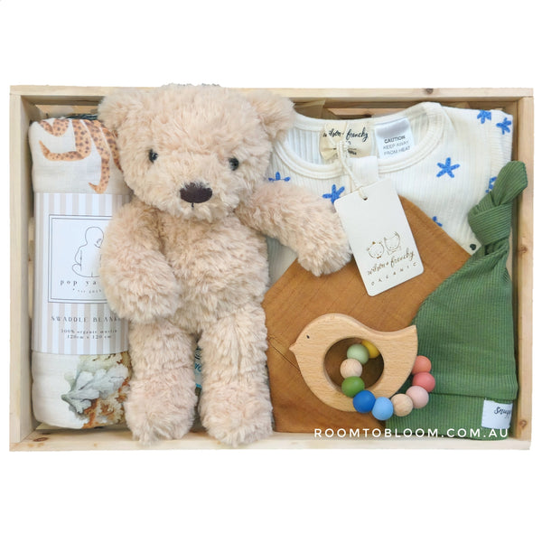 ROOM TO BLOOM The Birds and the Seas Baby Gift Hamper