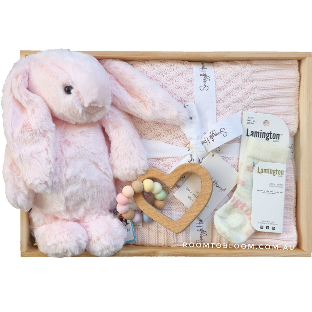 ROOM TO BLOOM Tickled Pink Baby Gift Hamper