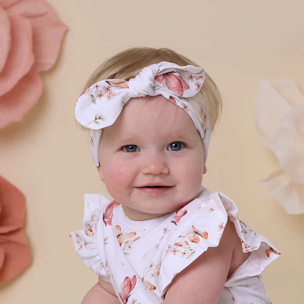 SNUGGLE HUNNY Topknot Headband - Butterfly