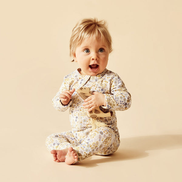 WILSON & FRENCHY Organic Zipsuit - Little Meadow lifestyle